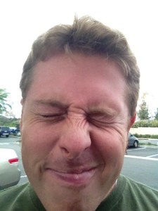 How my face looked at 2 pm